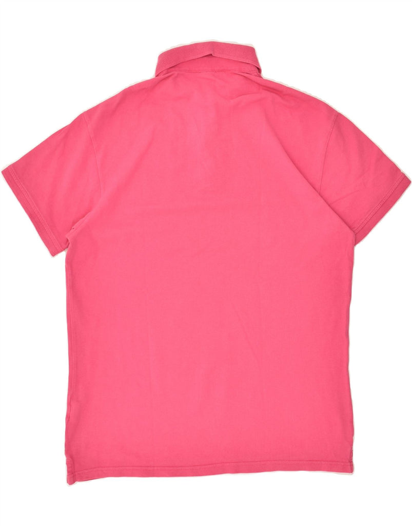 PULL & BEAR Mens Polo Shirt IT54  XL Pink Cotton | Vintage Pull & Bear | Thrift | Second-Hand Pull & Bear | Used Clothing | Messina Hembry 