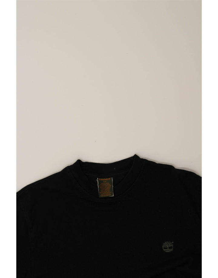 TIMBERLAND Mens T-Shirt Top Small Black Cotton Vintage Timberland and Second-Hand Timberland from Messina Hembry 