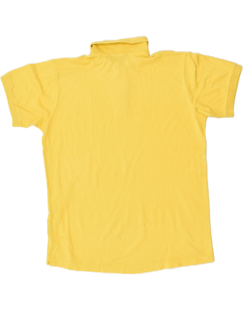 KAPPA Mens Polo Shirt Large Yellow Cotton | Vintage Kappa | Thrift | Second-Hand Kappa | Used Clothing | Messina Hembry 