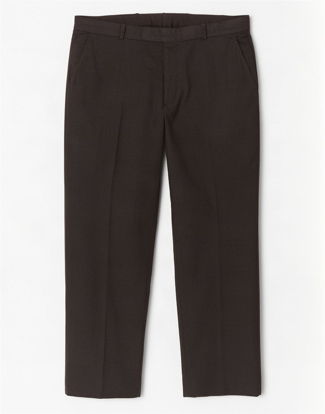 Marks & Spencer Mens Tailored Straight Suit Trousers W38 L31 Grey Polyester