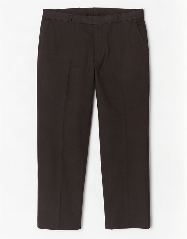 Marks & Spencer Mens Tailored Straight Suit Trousers W38 L31 Grey Polyester