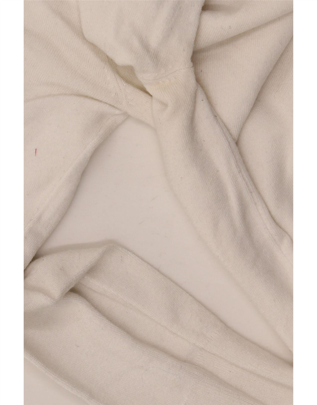 Zara Womens Crew Neck Jumper Sweater UK 14 Large White Viscose