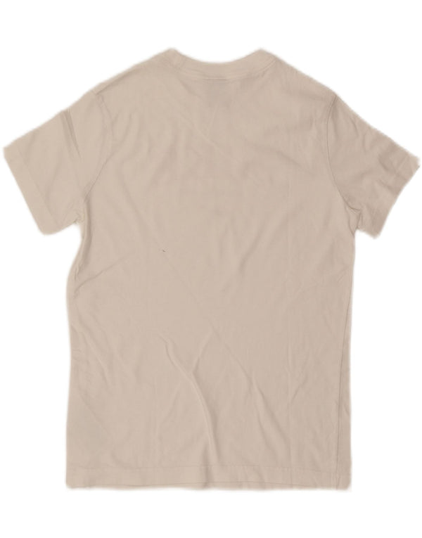 Nike Girls Graphic T-Shirt Top 12-13 Years Large White Cotton