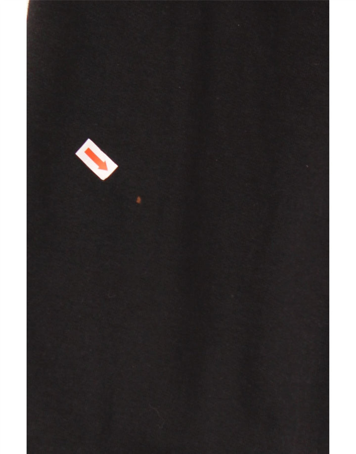 THE NORTH FACE Mens Graphic Hoodie Jumper XL Black Cotton