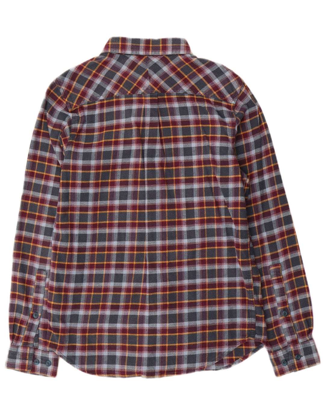 Columbia Mens Active Flannel Shirt Small Multicoloured Check Cotton