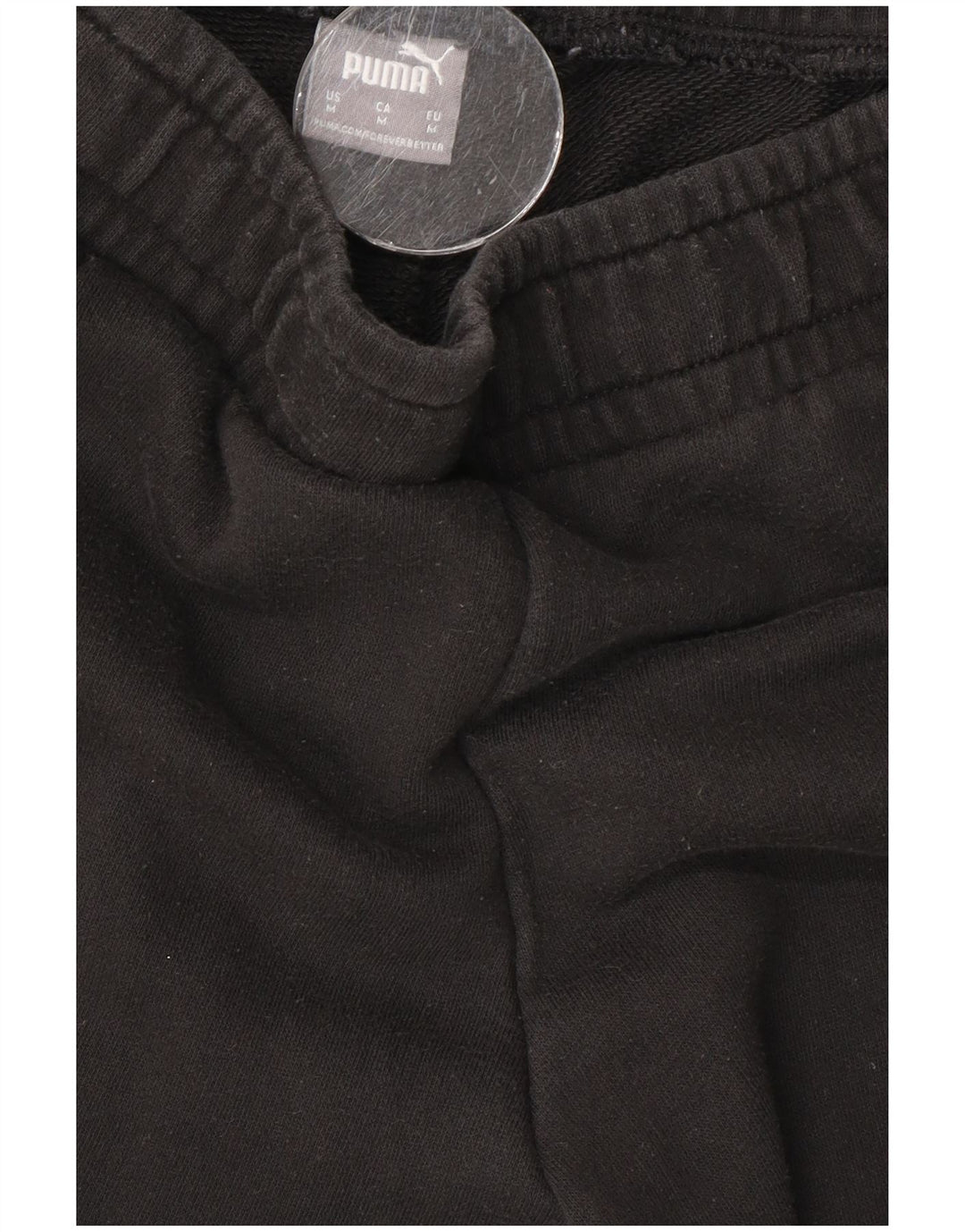 Puma Womens Graphic Tracksuit Trousers Joggers UK 12 Medium  Black