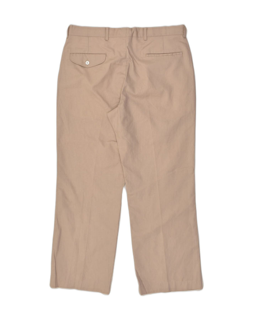 WRANGLER Mens Straight Chino Trousers W34 L28 Beige | Vintage Wrangler | Thrift | Second-Hand Wrangler | Used Clothing | Messina Hembry 