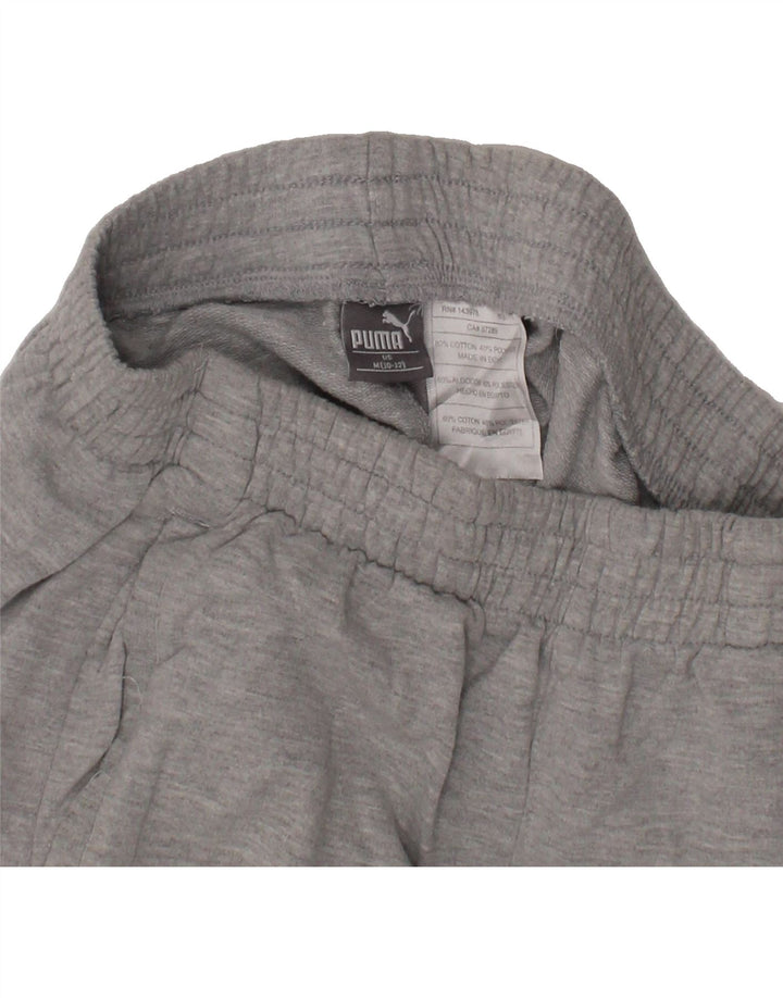 PUMA Boys Graphic Sport Shorts 10-11 Years  Grey Cotton Vintage Puma and Second-Hand Puma from Messina Hembry 