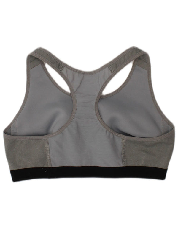 Nike Womens Dri Fit Sport Bra Top Small Grey Sports