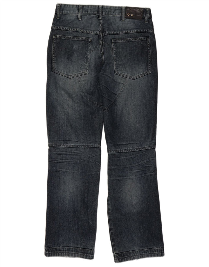 Reward Mens Straight Jeans W32 L32 Navy Blue