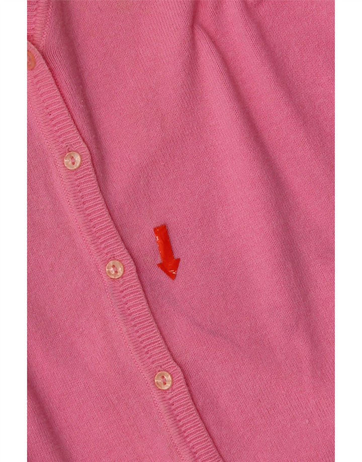 Zara Womens Cardigan Sweater UK 10 Small Pink