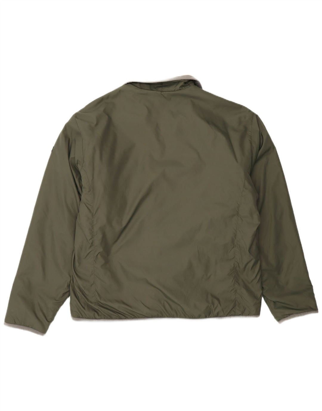 Napapijri Mens Geographic Reversible Jacket UK 40 Large Khaki