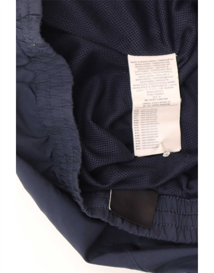 Umbro Mens Tracksuit Trousers Joggers Large Navy Blue Polyester