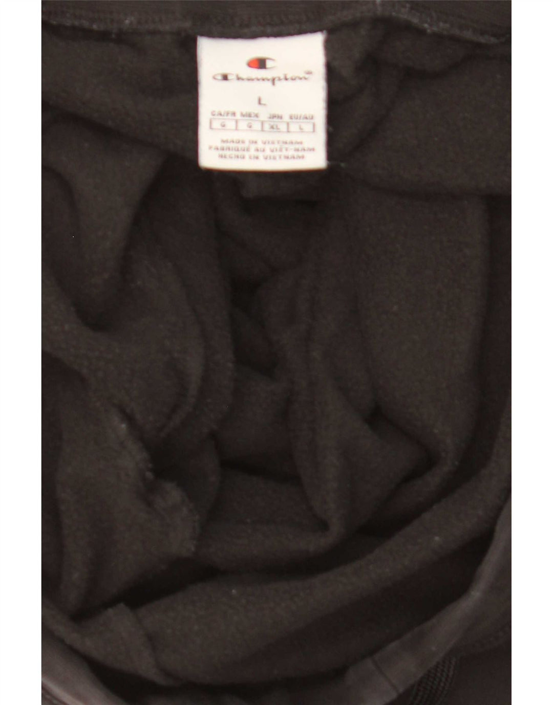 Champion Mens Tracksuit Trousers Joggers Large  Black