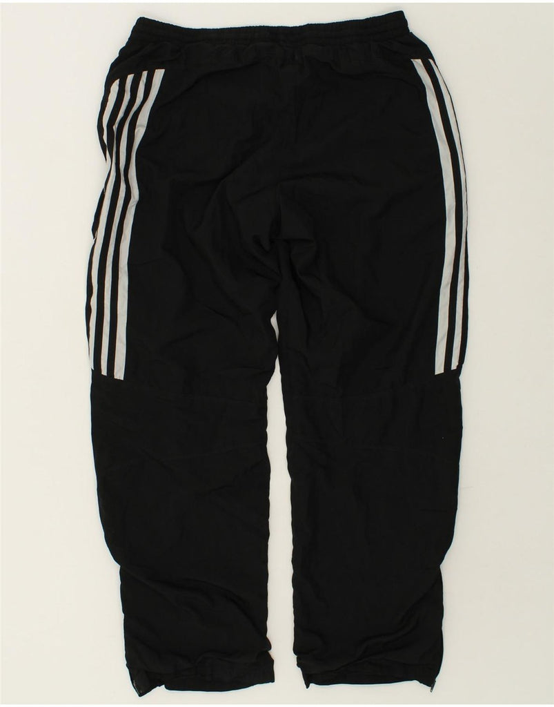 ADIDAS Womens Tracksuit Trousers UK 10 Small Black | Vintage Adidas | Thrift | Second-Hand Adidas | Used Clothing | Messina Hembry 