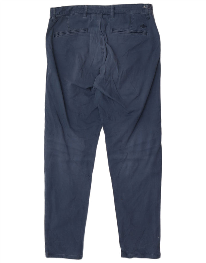 Dockers Mens Alpha Tapered Chino Trousers W32 L32 Blue