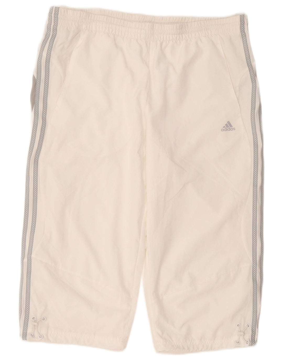 Adidas Mens Climalite Sport Shorts Large  White Polyester