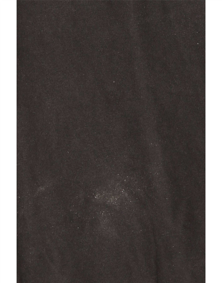 Adidas Mens Graphic T-Shirt Top Medium Black Cotton