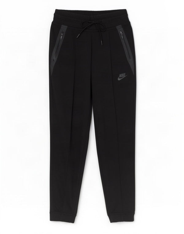 Nike Womens Tracksuit Trousers Joggers UK 10 Small Black Cotton