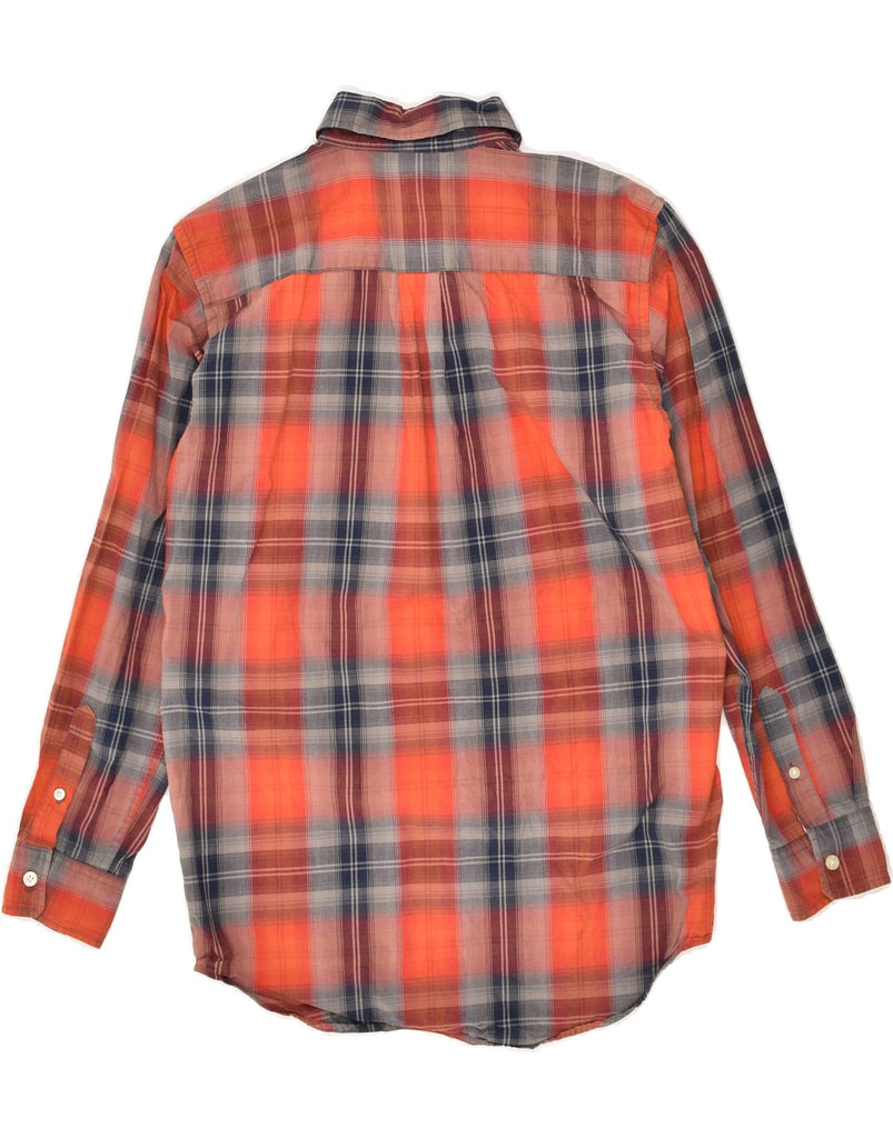 GAP Boys Shirt 10-11 Years Orange Check | Vintage Gap | Thrift | Second-Hand Gap | Used Clothing | Messina Hembry 