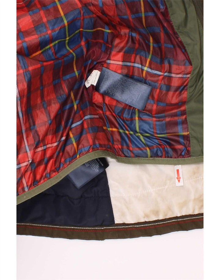Tommy Hilfiger Boys Hooded Parka Jacket 5-6 Years Khaki Polyester