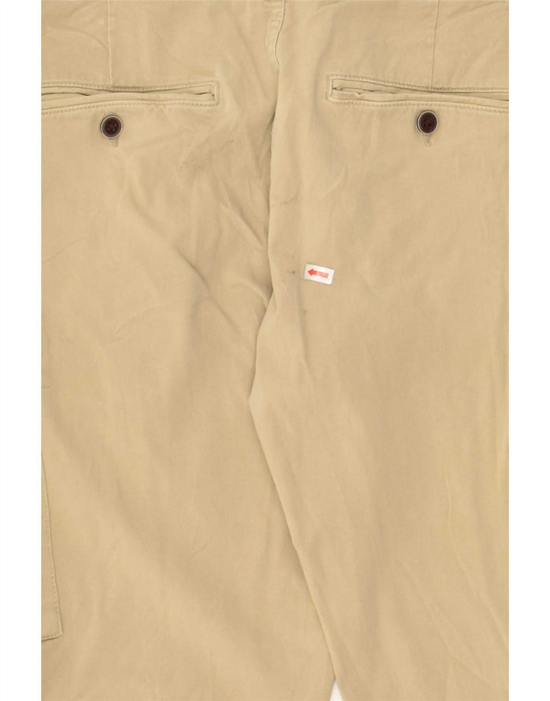 VINTAGE Mens Slim Fit Cargo Trousers IT 50 Large W34 L31 Beige Cotton Vintage Vintage and Second-Hand Vintage from Messina Hembry 