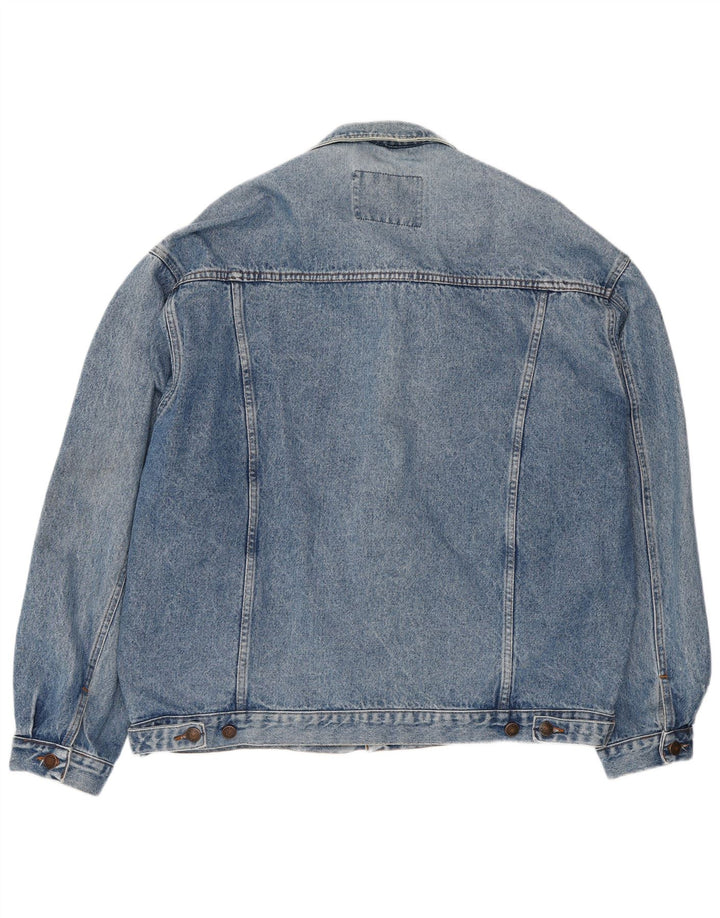 Casucci Mens Denim Jacket UK 42 XL Blue