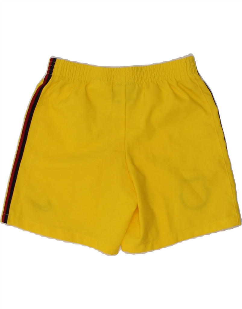 NIKE Boys FCB Sport Shorts 3-4 Years XS  Yellow Polyester | Vintage Nike | Thrift | Second-Hand Nike | Used Clothing | Messina Hembry 