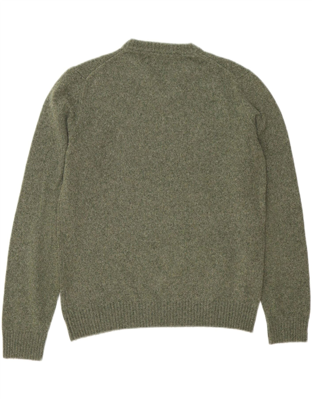 MARLBORO CLASSICS Mens V-Neck Jumper Sweater Medium Green