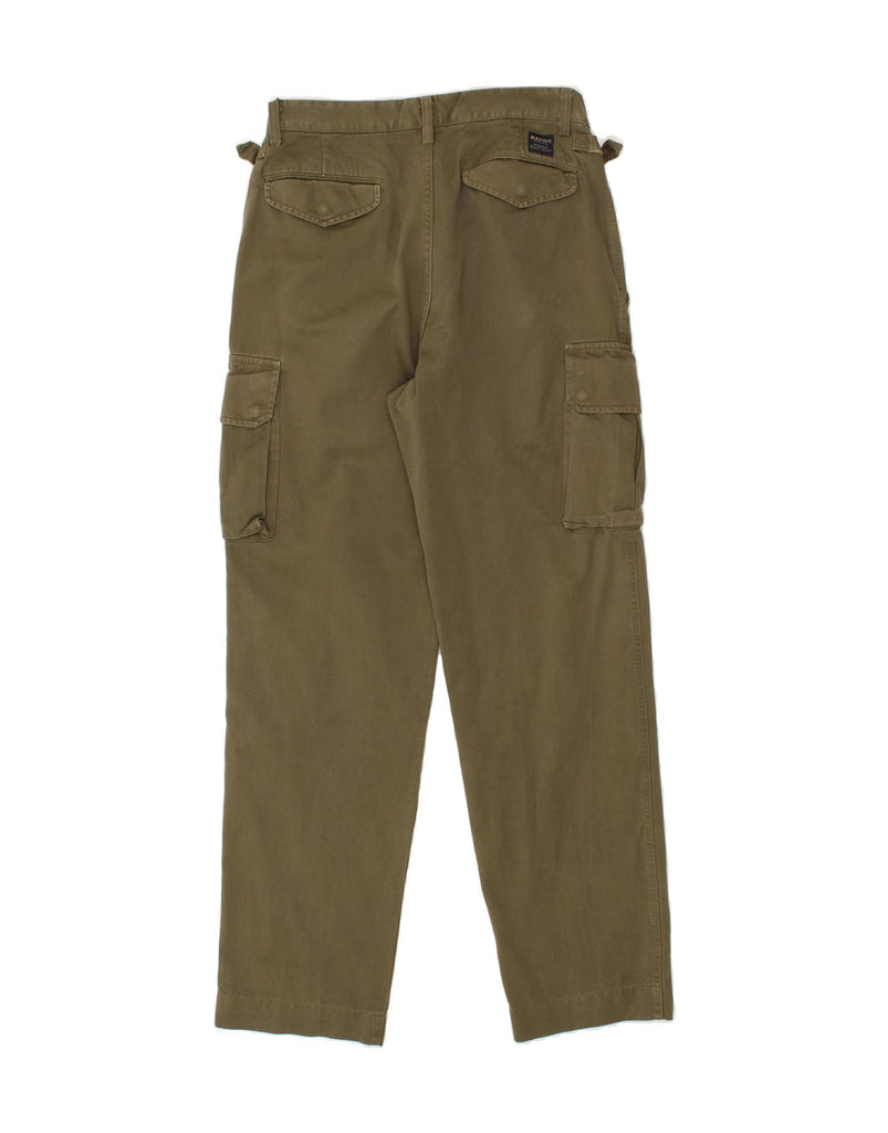 MASON'S Mens Slim Cargo Trousers W32 L32  Khaki Cotton Vintage Mason's and Second-Hand Mason's from Messina Hembry 