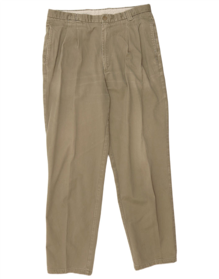 Levi's Mens Pegged Chino Trousers W32 L30 Khaki