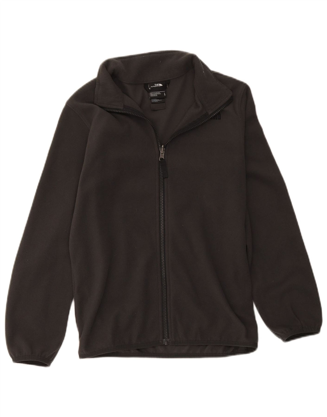 The North Face Boys Fleece Jacket 11-12 Years Large  Grey Polyester