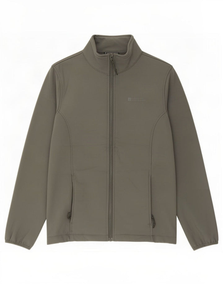 Mountain Warehouse Womens Tracksuit Top Jacket UK 12 Medium Grey Polyester