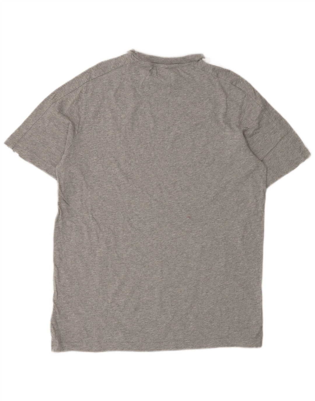 Adidas Mens T-Shirt Top Medium Grey Cotton