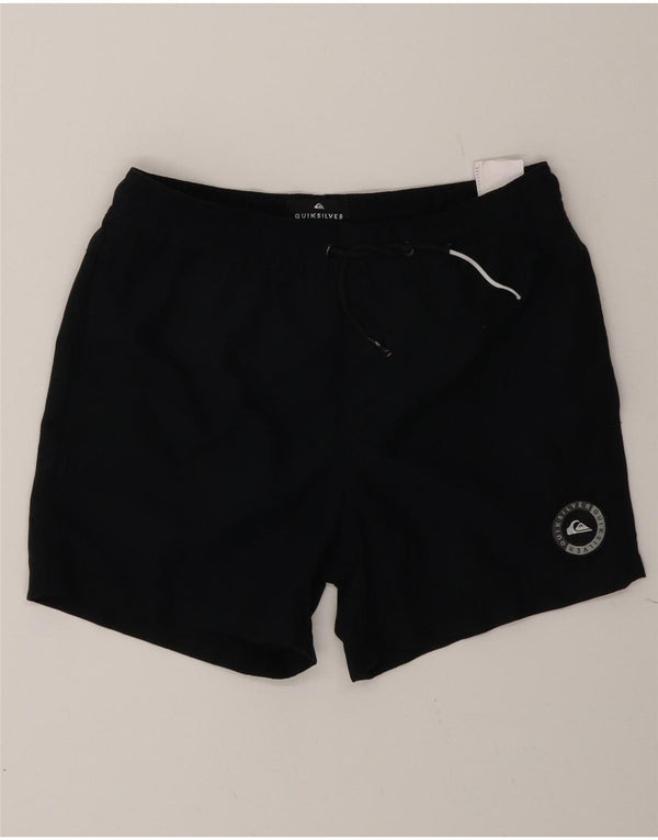 Quiksilver Boys Swimming Shorts 11-12 Years Medium Black Polyester