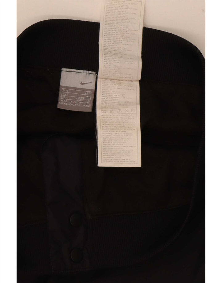Nike Womens Capri Trousers UK 8 Small W30 L20 Black Nylon