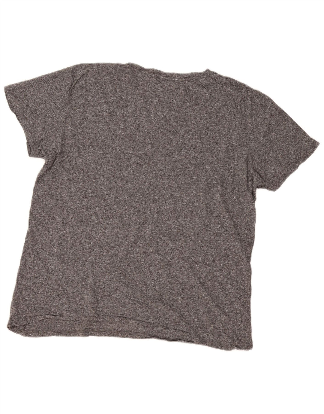 Superdry Mens T-Shirt Top XL Grey Flecked
