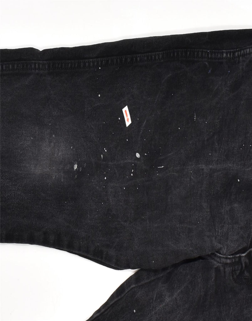 WRANGLER Mens Straight Jeans W34 L28 Black Cotton | Vintage | Thrift | Second-Hand | Used Clothing | Messina Hembry 