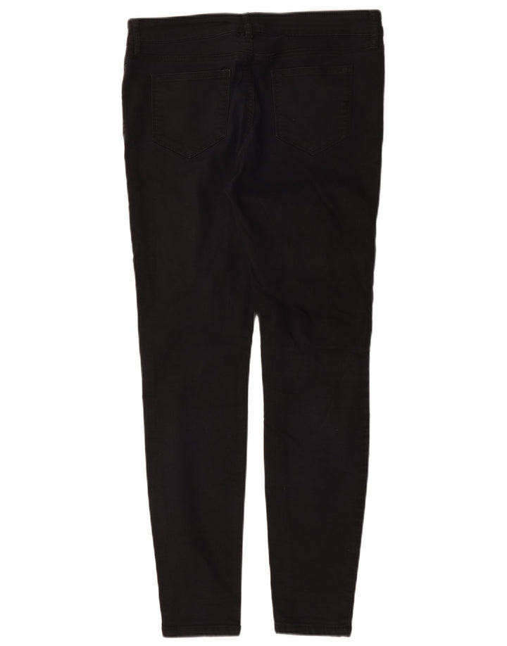 Fat Face Womens Jegging Jeans UK 12 Medium W32 L29 Black Cotton