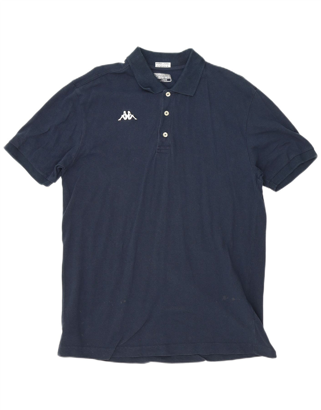 Kappa Mens Polo Shirt 2XL Navy Blue