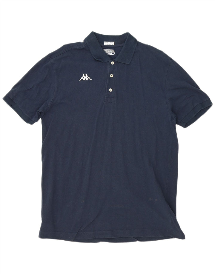 Kappa Mens Polo Shirt 2XL Navy Blue