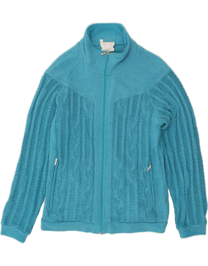 AUSTRALIAN L'ALPINA Womens Cardigan Sweater IT 44 Medium Blue Cotton Vintage AUSTRALIAN L'ALPINA and Second-Hand AUSTRALIAN L'ALPINA from Messina Hembry 
