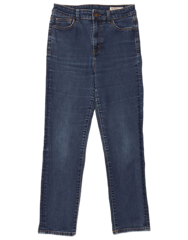 Marks & Spencer Womens The Harper Slim Jeans UK 10 Small W28 L26 Blue