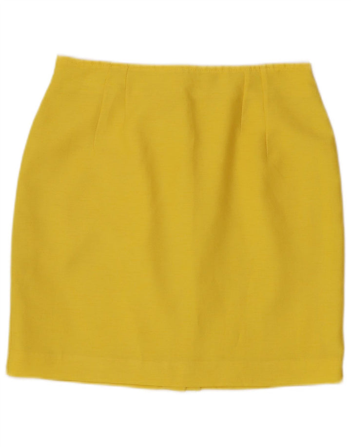 Antica Sartoria Womens 2 Piece Skirt Set IT 44 Medium W28  Yellow Polyester