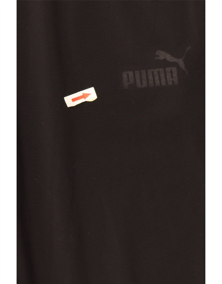 Puma Mens Tracksuit Trousers Joggers Large  Black Polyester