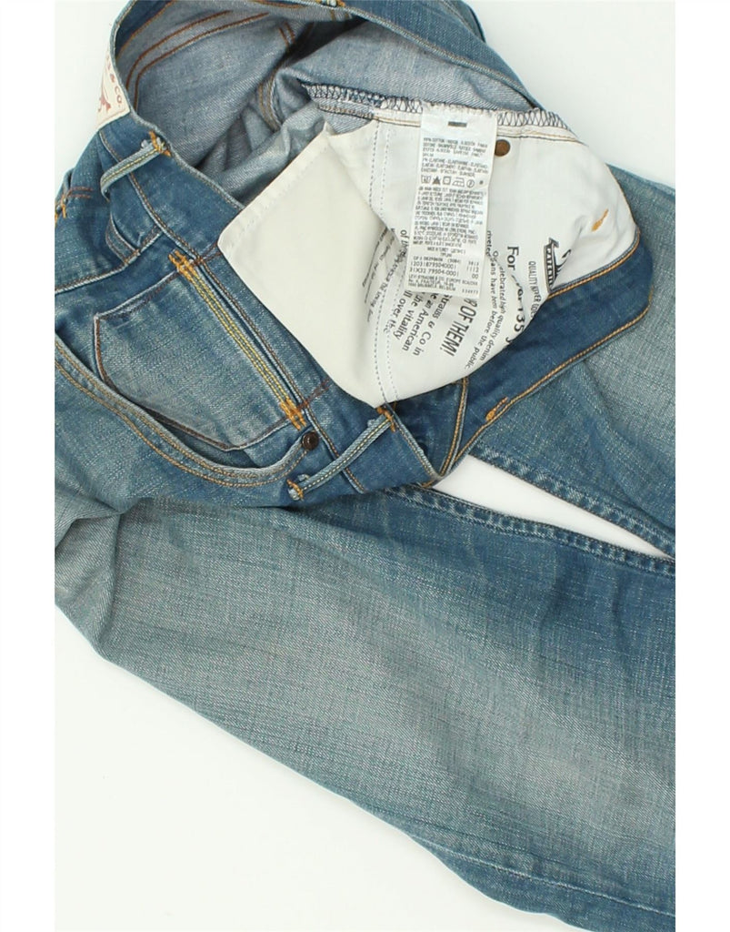 LEVI'S Mens Slim Jeans W31 L32 Blue Cotton | Vintage Levi's | Thrift | Second-Hand Levi's | Used Clothing | Messina Hembry 