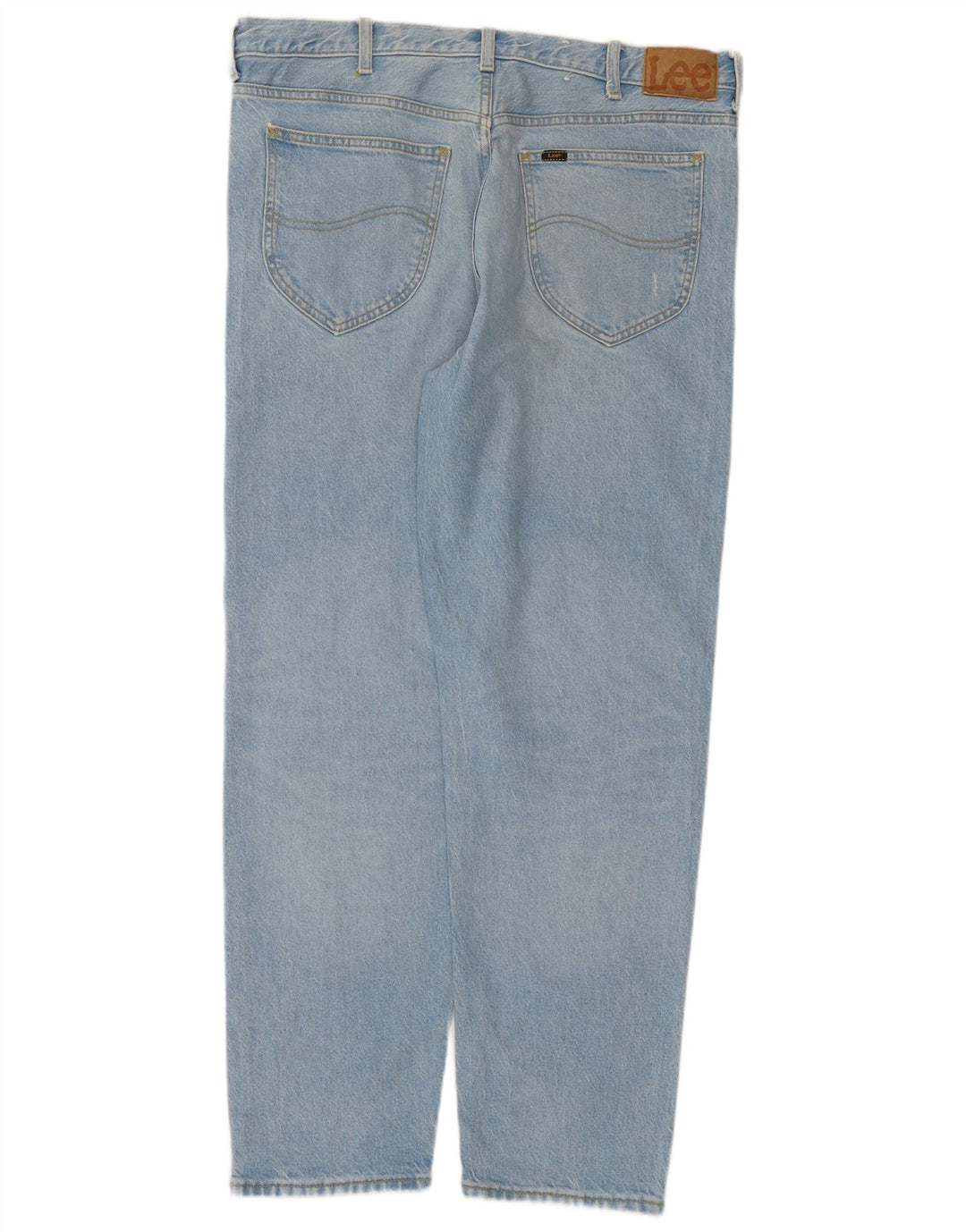 Lee Mens Oscar Tapered Jeans W36 L32 Blue Cotton