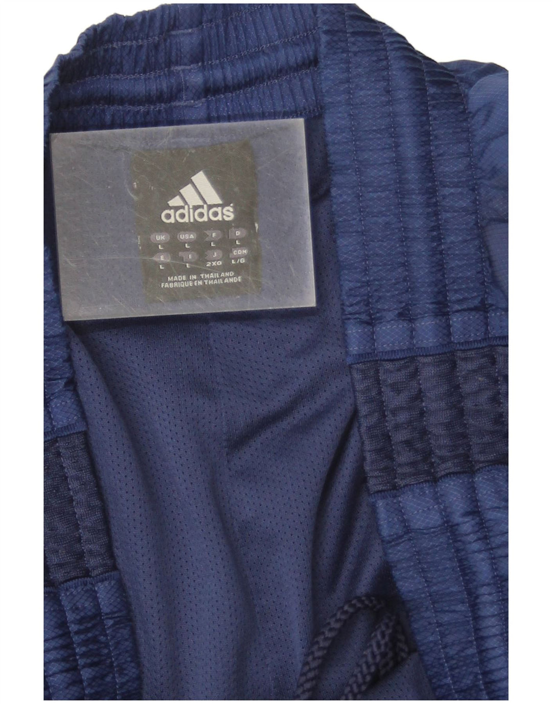 Adidas Mens Sport Shorts Large  Navy Blue Polyester