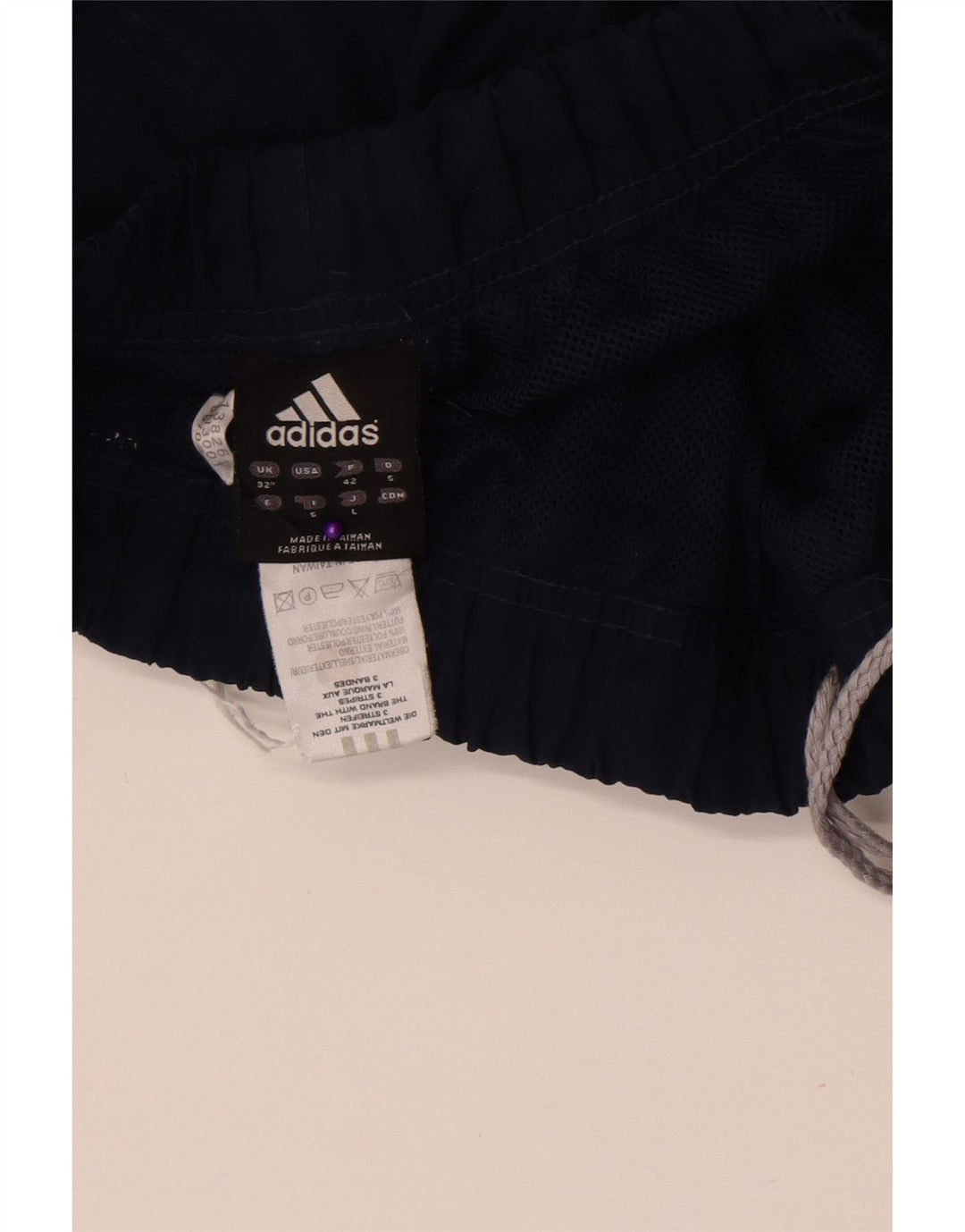 Adidas Mens Tracksuit Trousers Joggers Medium Navy Blue Polyester