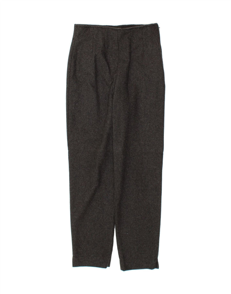 LAURA BIAGIOTTI Girls Tapered Casual Trousers 11-12 Years 2XL W24 L27 Grey Vintage Laura Biagiotti and Second-Hand Laura Biagiotti from Messina Hembry 